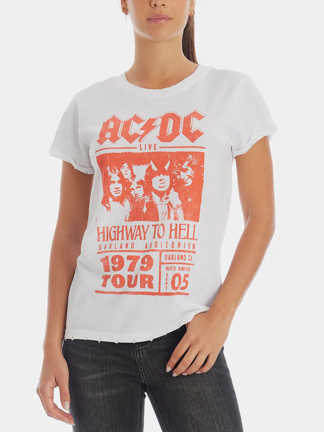 AC/DC InchHighway 1979 TourInch Band T-Shirt