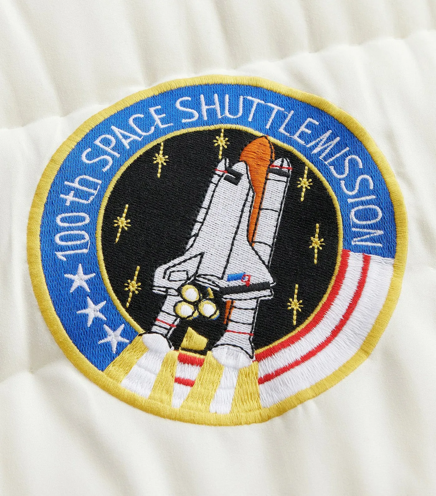 Astronaut Puffer Quilt and Shams