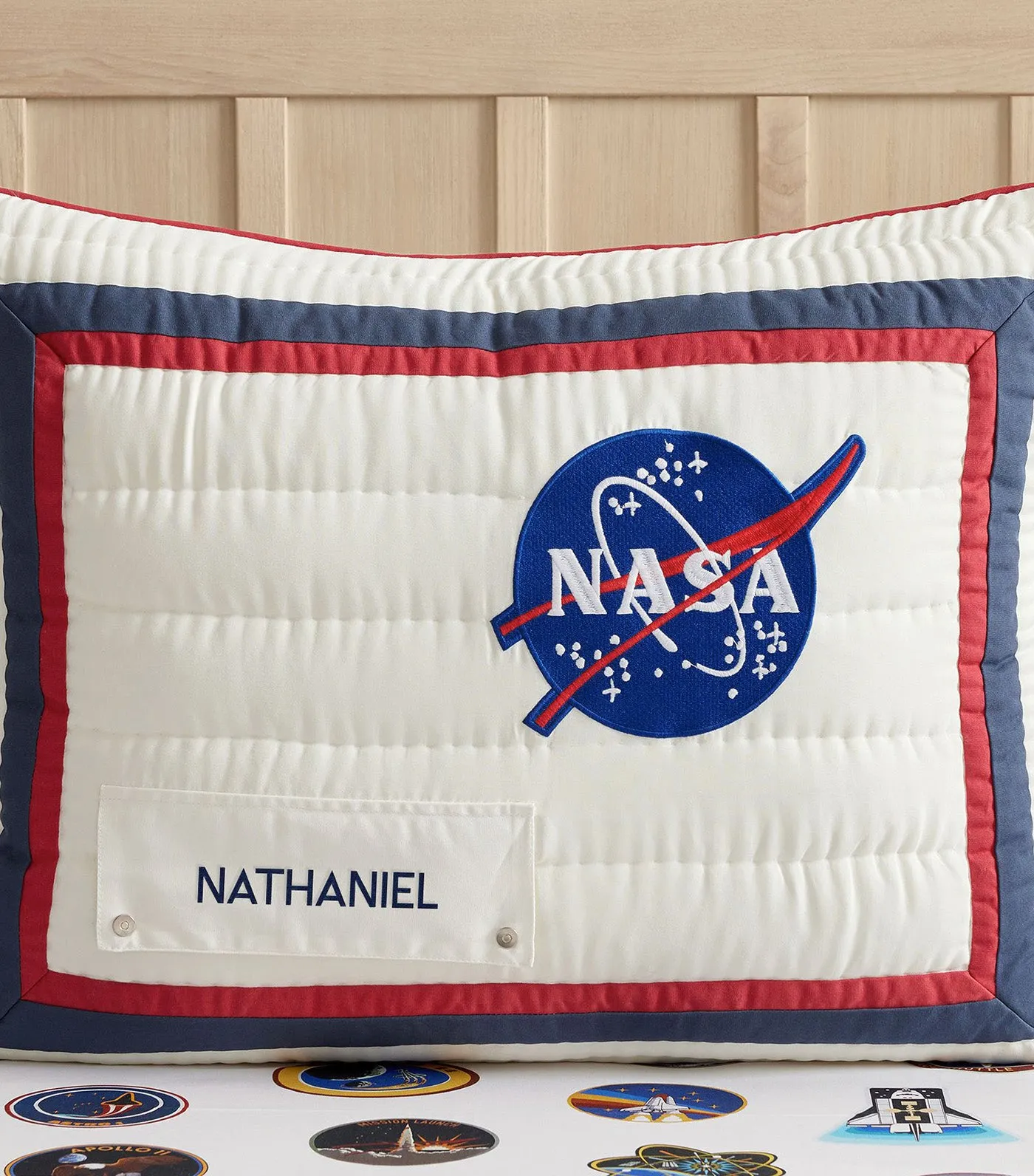 Astronaut Puffer Quilt and Shams