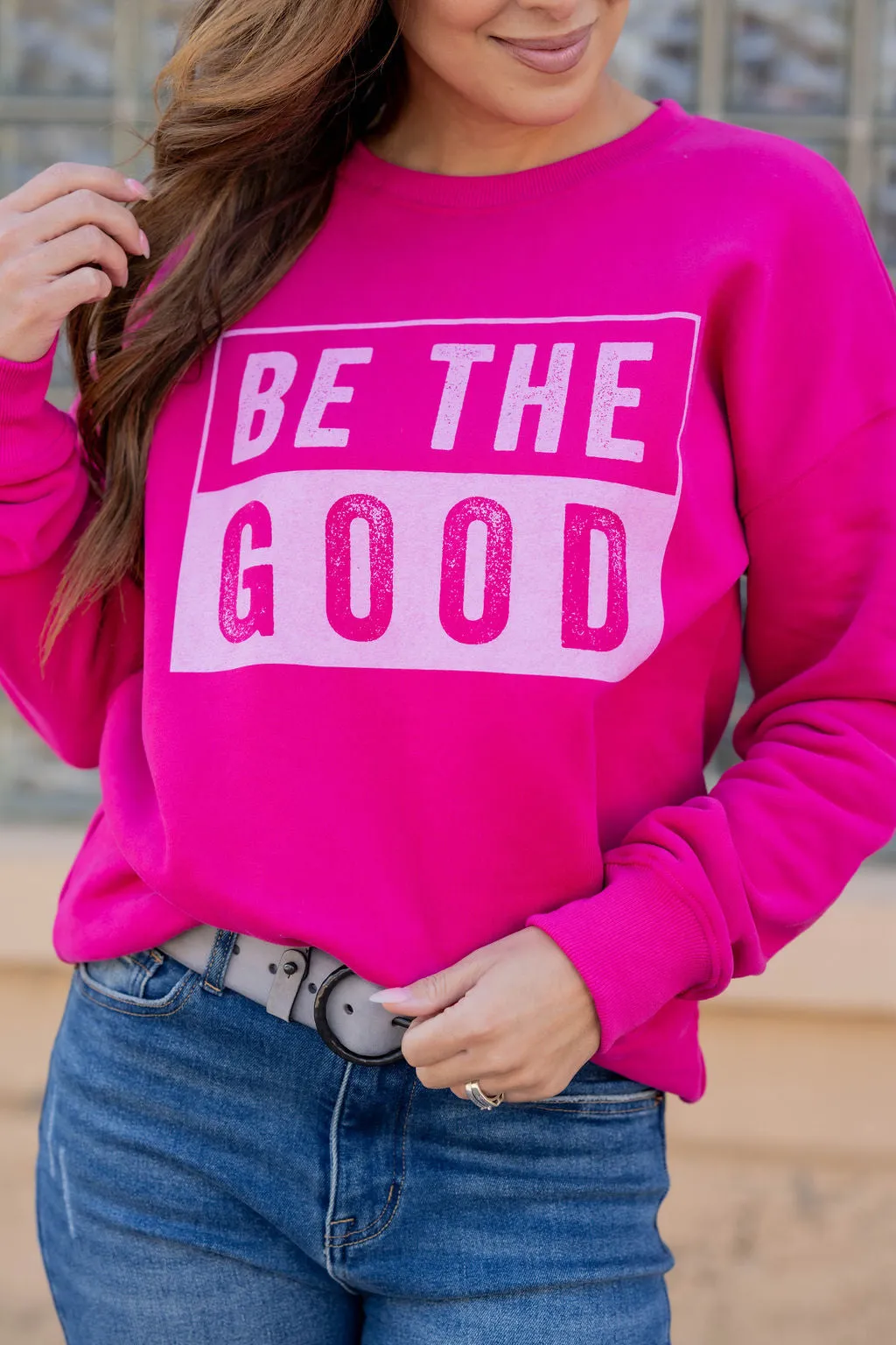 Be The Good Graphic Crewneck