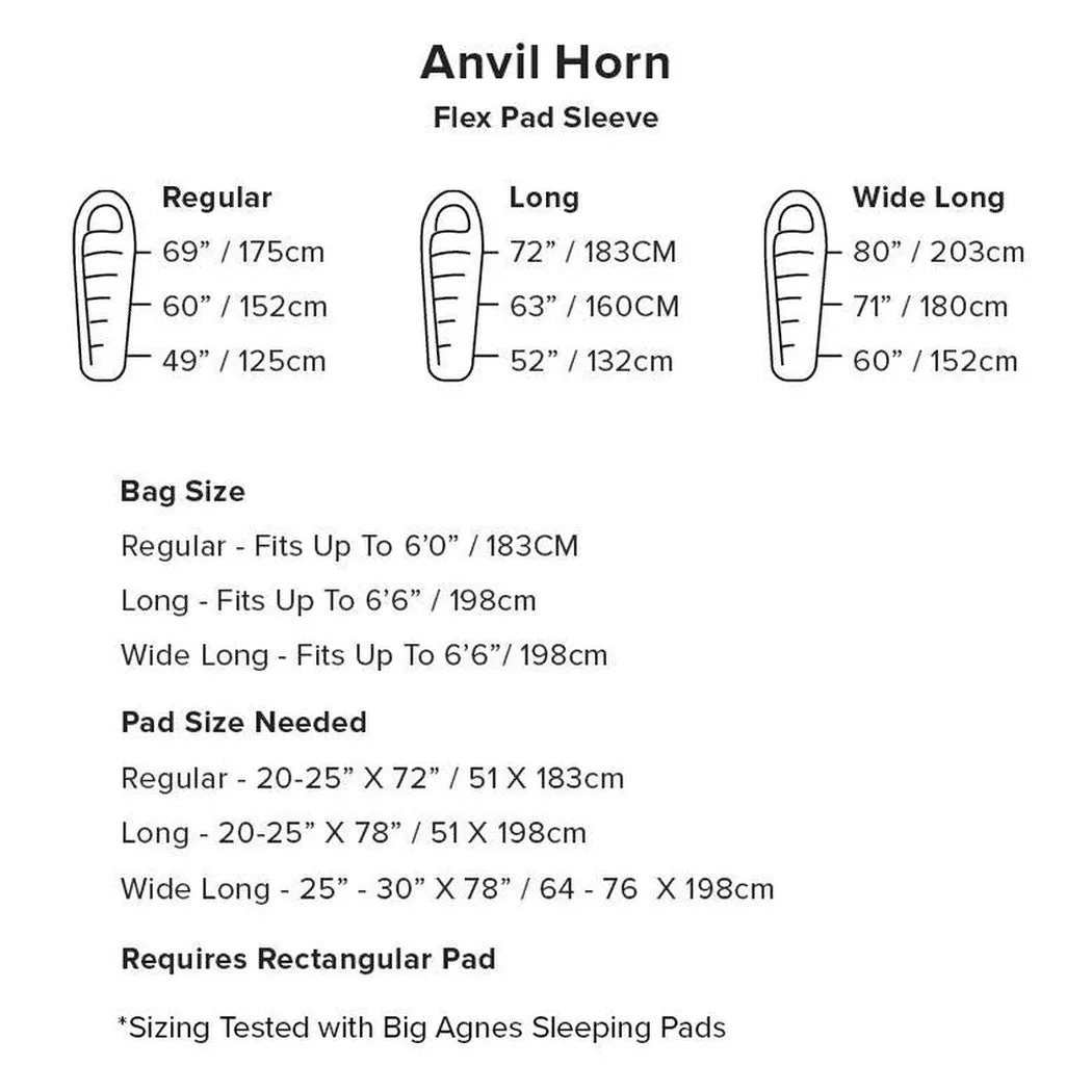 Big Agnes Anvil Horn 15