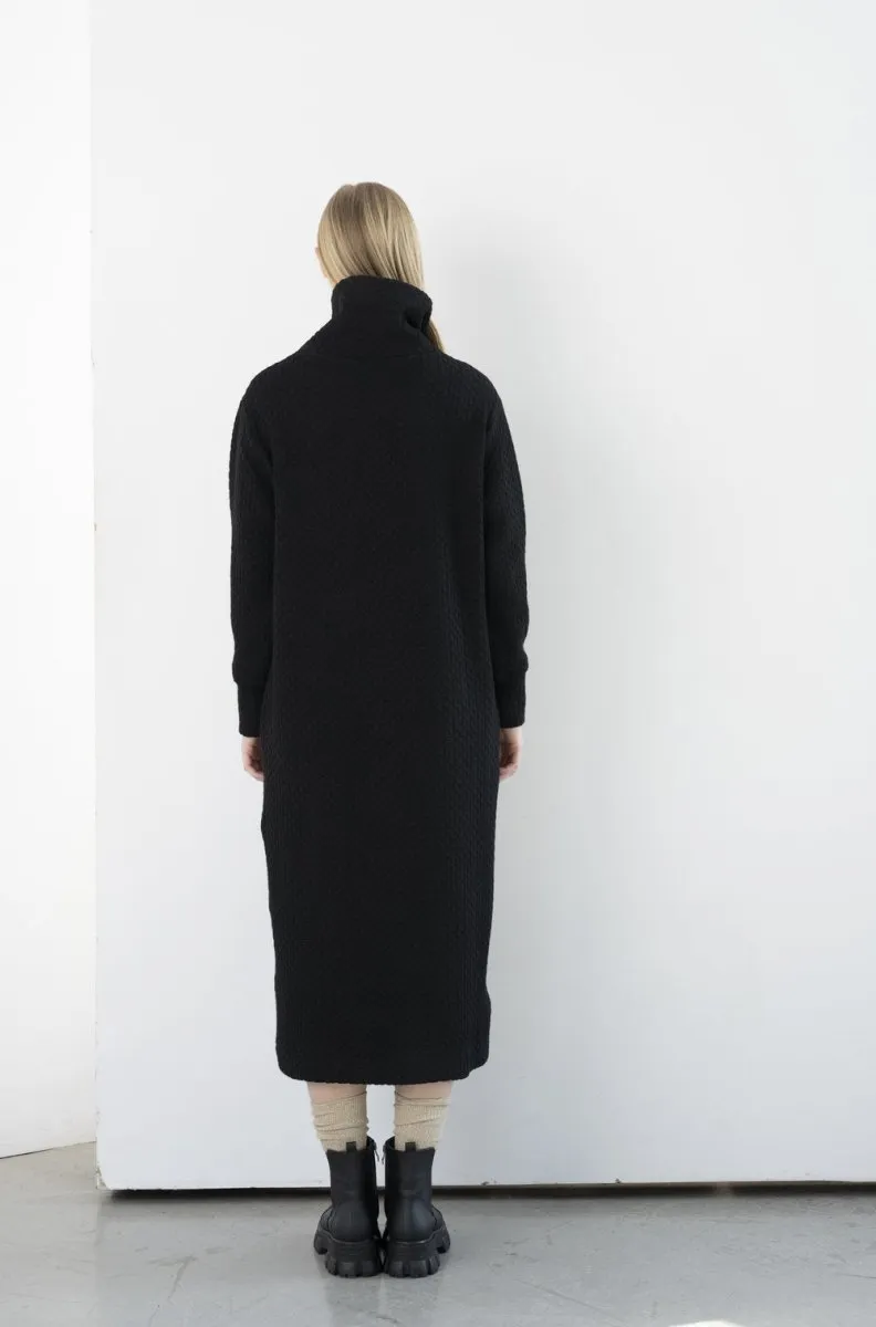 Bodybag Stewart Dress - Black or Cream Boing Knit (Online Exclusive)