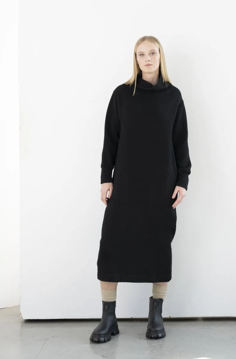 Bodybag Stewart Dress - Black or Cream Boing Knit (Online Exclusive)