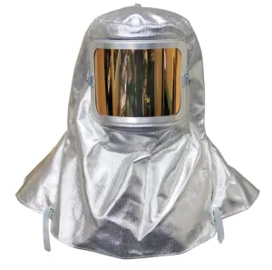 Chicago Protective Mechanix Wear 0647-AR Hood Aluminized 15 oz. Rayon 7” X 11” Window | No Sales Tax