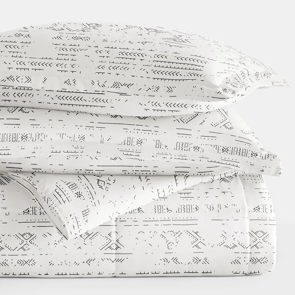 Distressed Field Down-Alternative Comforter Set