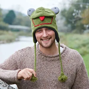 Froggie Woolen Animal Hat, Nepal