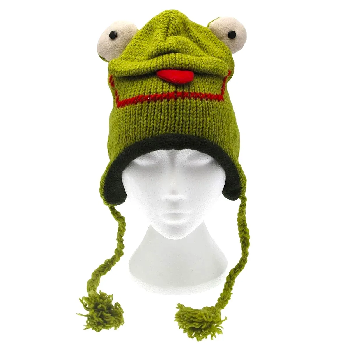 Froggie Woolen Animal Hat, Nepal