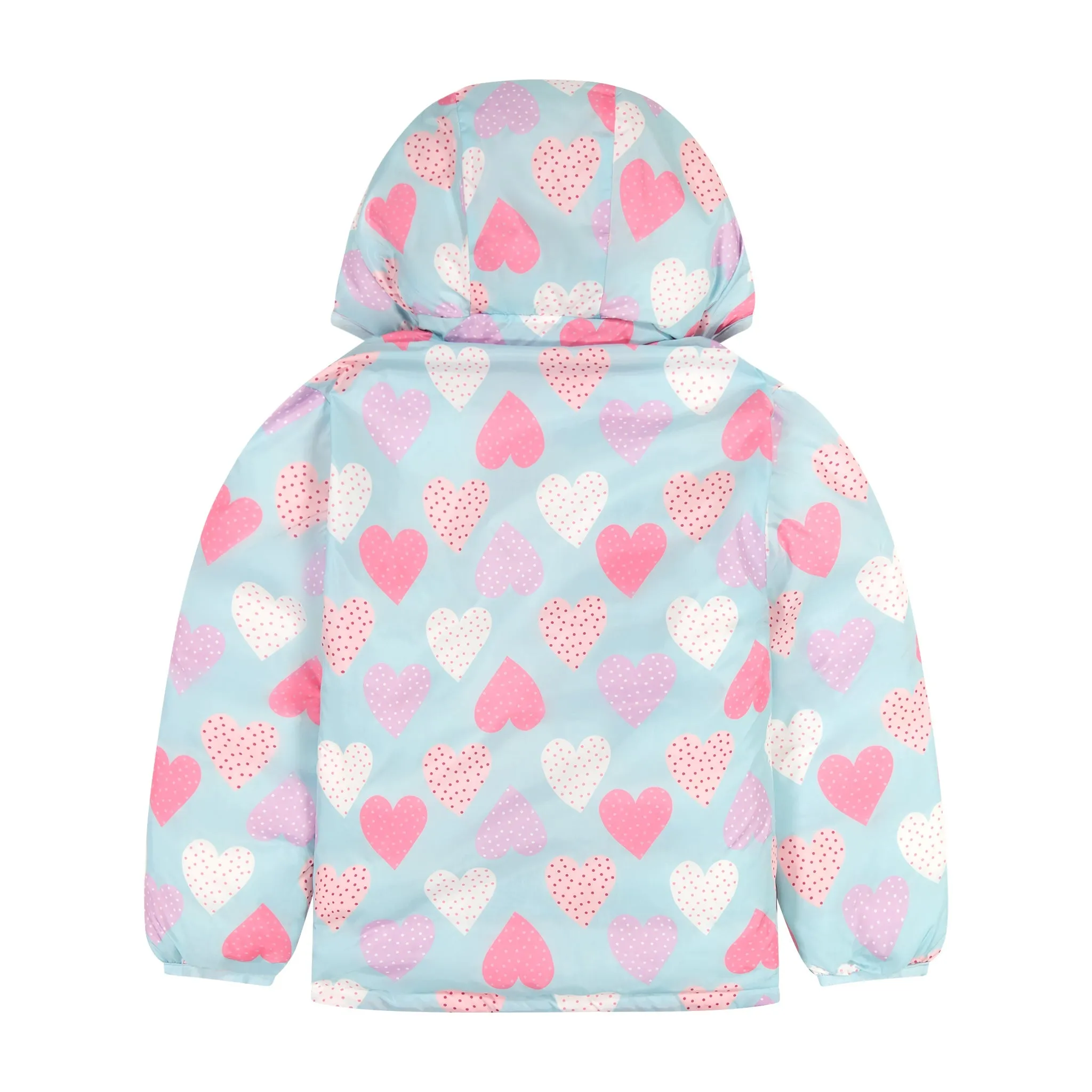 Girls Reversible Puffer  | Pink