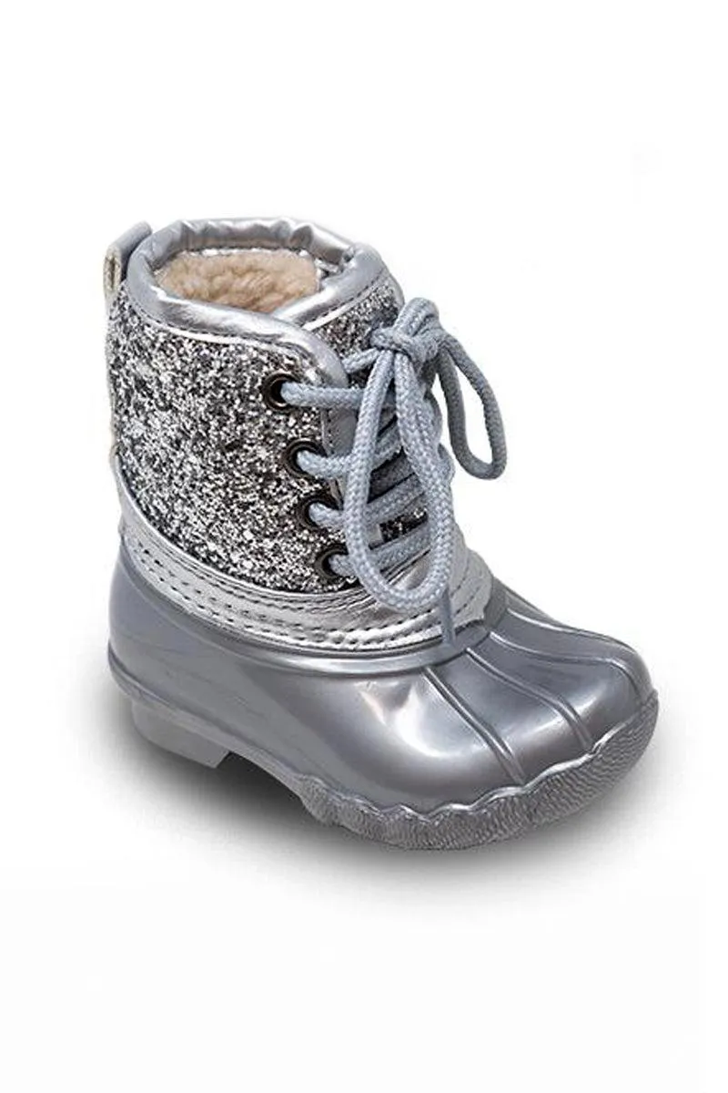 Glitter Winter Boots