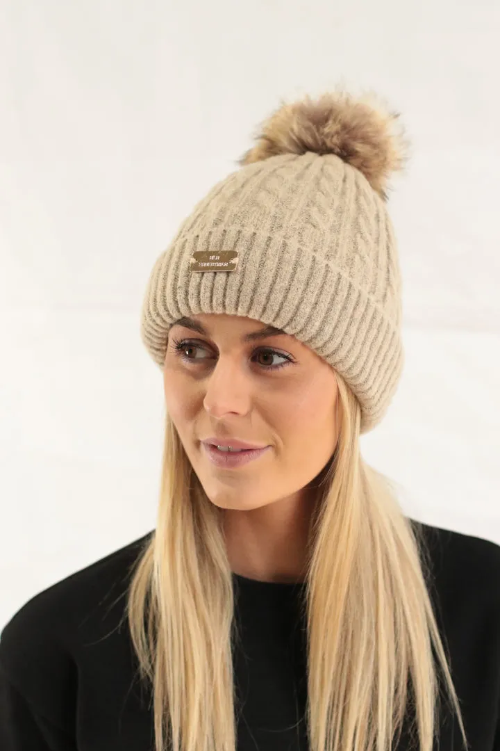 HLH Equestrian Apparel Luxe Fleece Winter Beanie