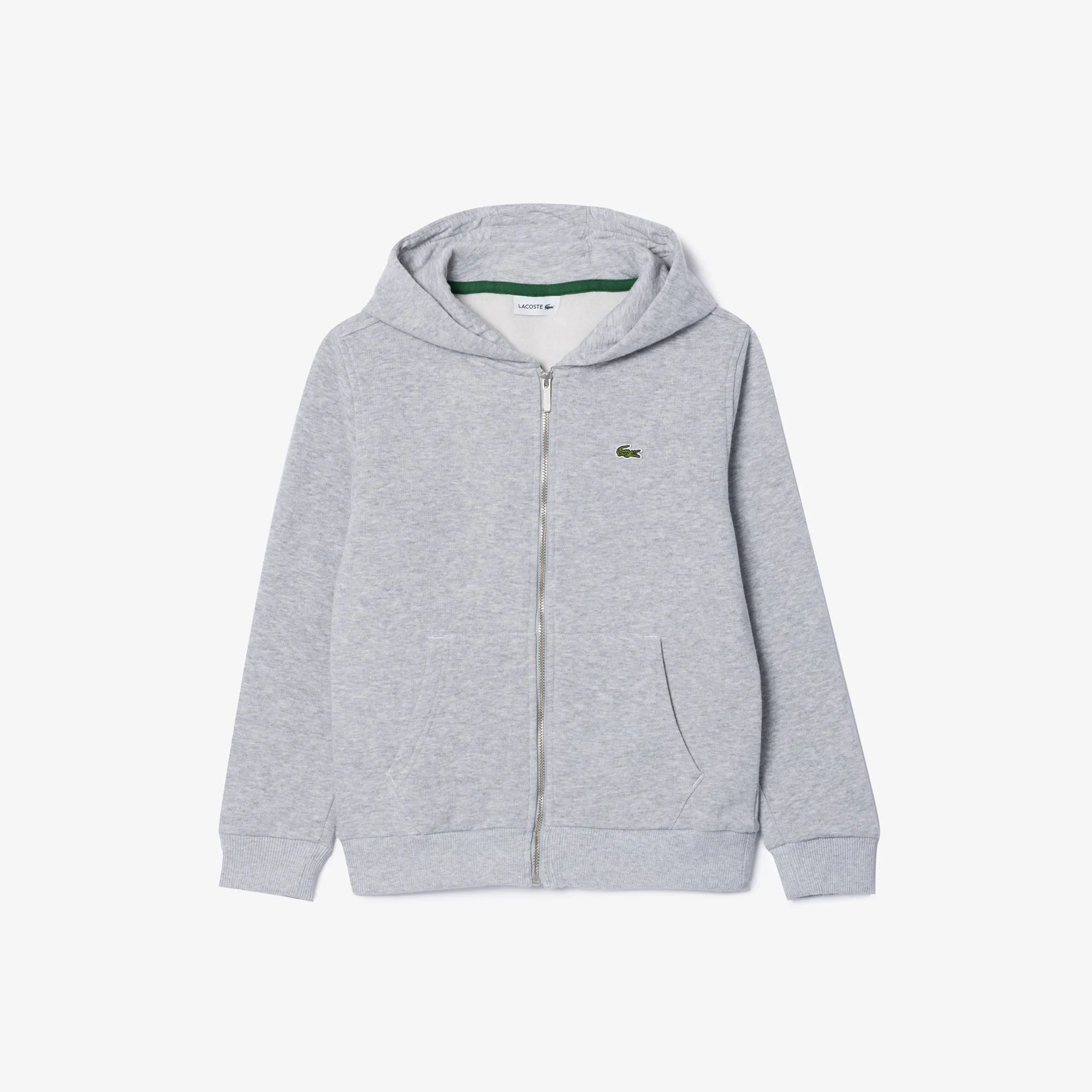 Kangaroo Pocket Zip Front Hoodie