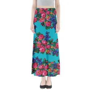 Kokum's Revenge Sky Full Length Maxi Skirt