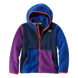 K's Mountain Classic Hooded Colorblock Fleece