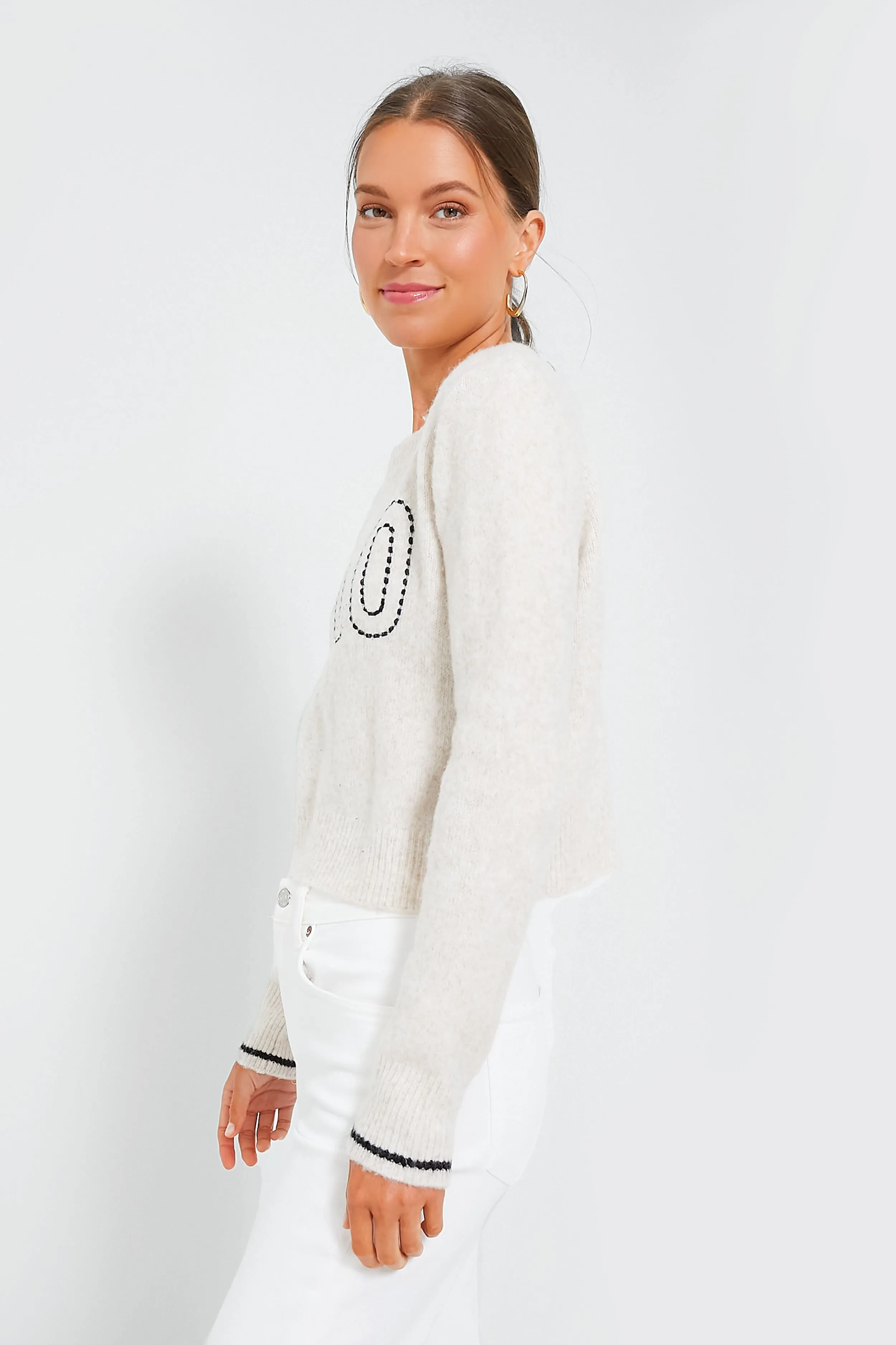 Light Oatmeal Ciao Milan Sweater