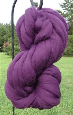 Luxurious Purple Fiber for Crafting Delights