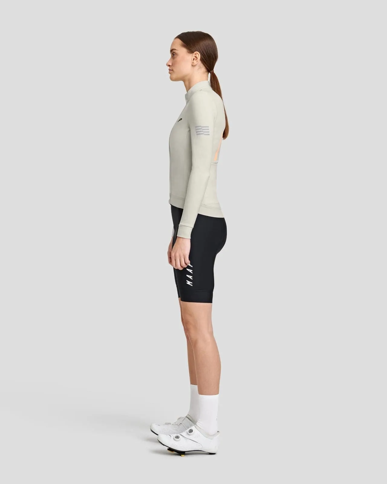 MAAP Evade Thermal LS Women Jersey - Fog AW2022