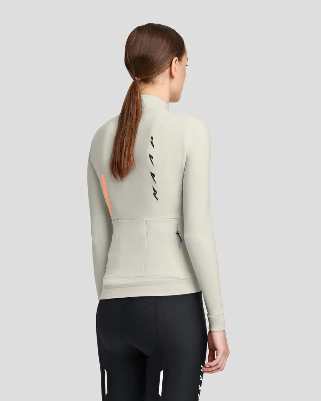 MAAP Evade Thermal LS Women Jersey - Fog AW2022