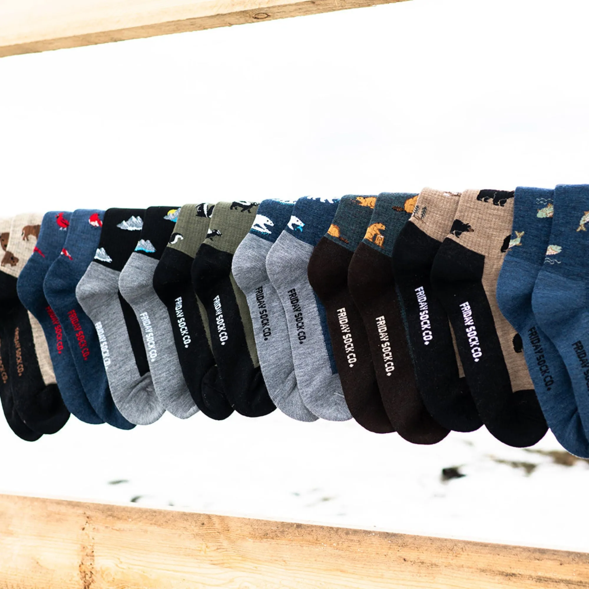 Men's Beaver Merino Wool Socks