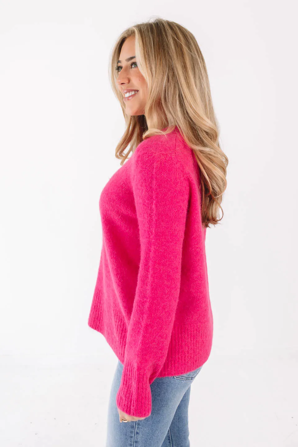 Pistola Ivy Sweater - Hot Pink