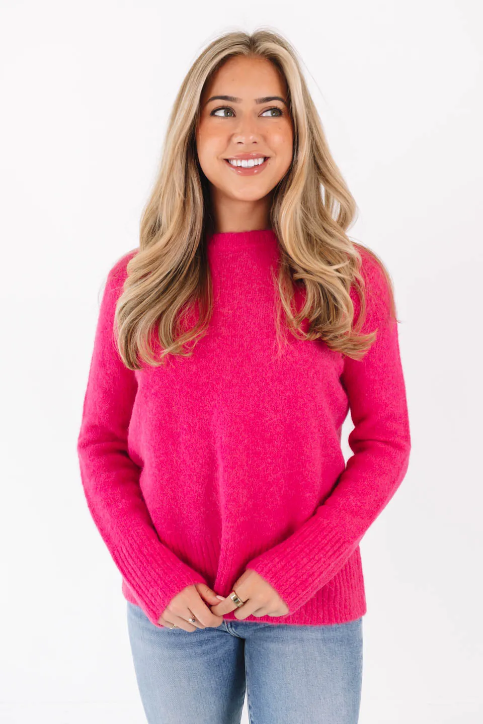 Pistola Ivy Sweater - Hot Pink