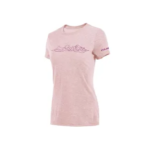 Polaris  Women's Mountain Tee Soft Comfortable Lightweight Material Pink