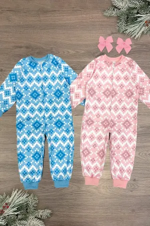 Snowflake Onesie Pajamas