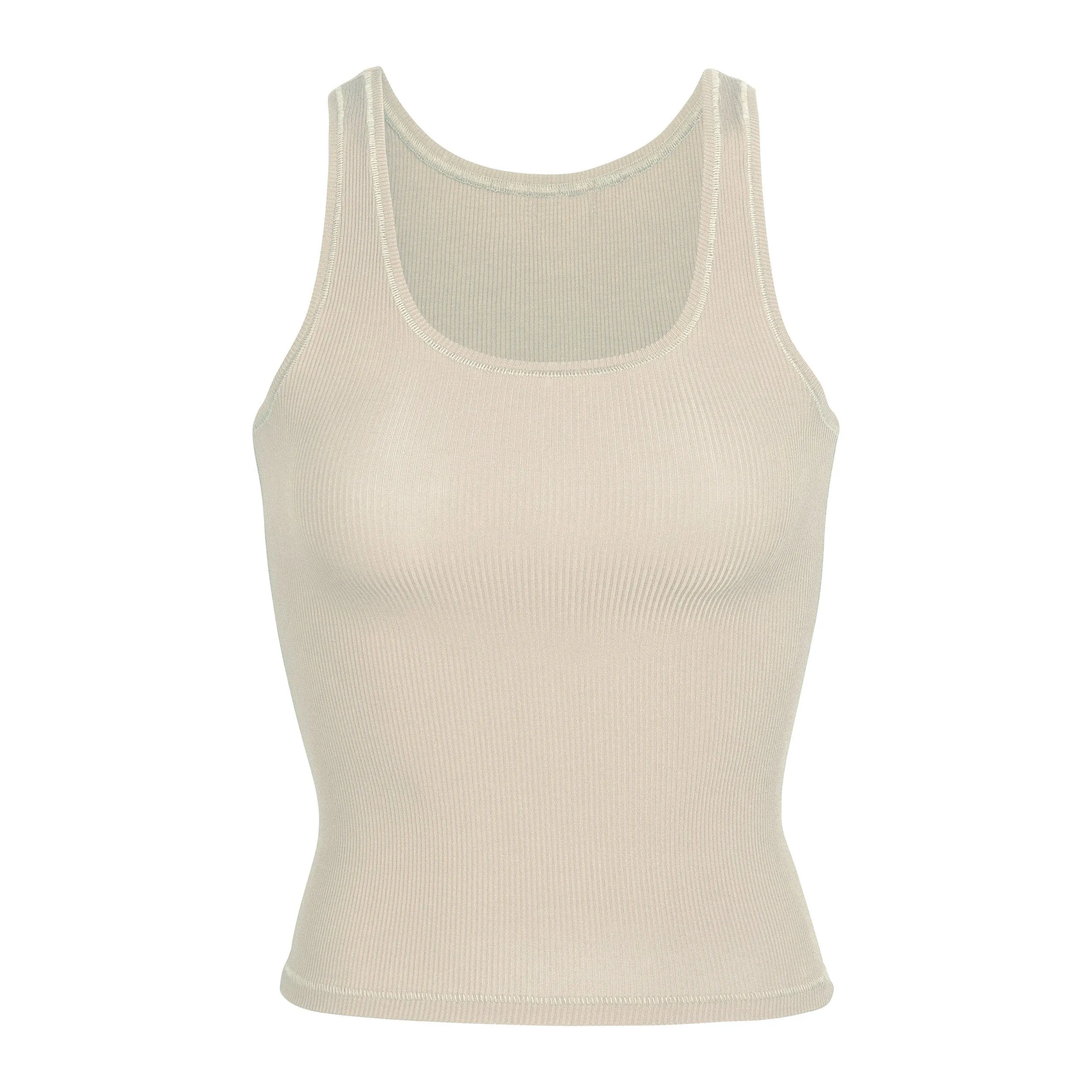 SOFT LOUNGE TANK | TAUPE