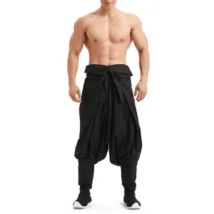 Solid Hanfu Pants