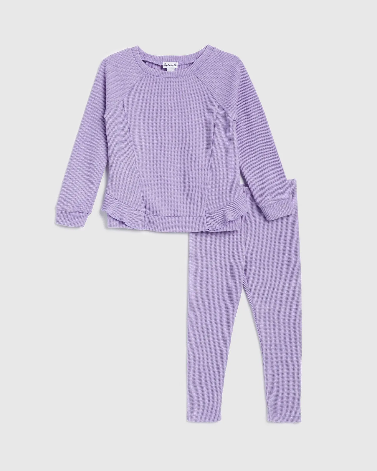 Toddler Girl Thermal Long Sleeve Set