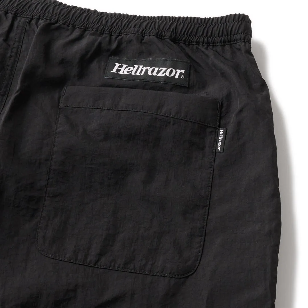 TRADEMARK LOGO NYLON PANTS with VENTILATION