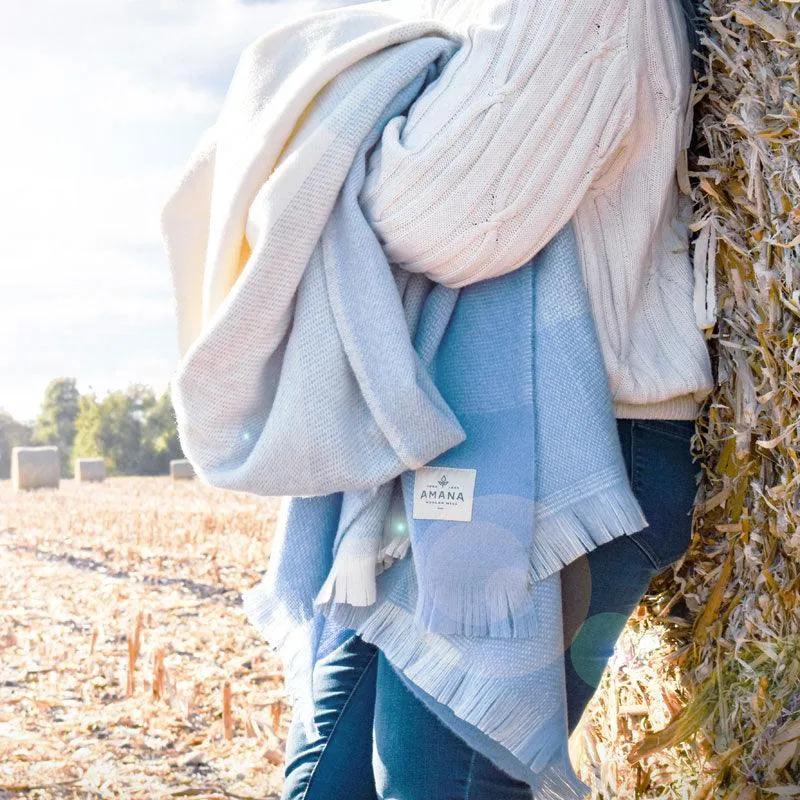 Twilight Wool Throw Blanket