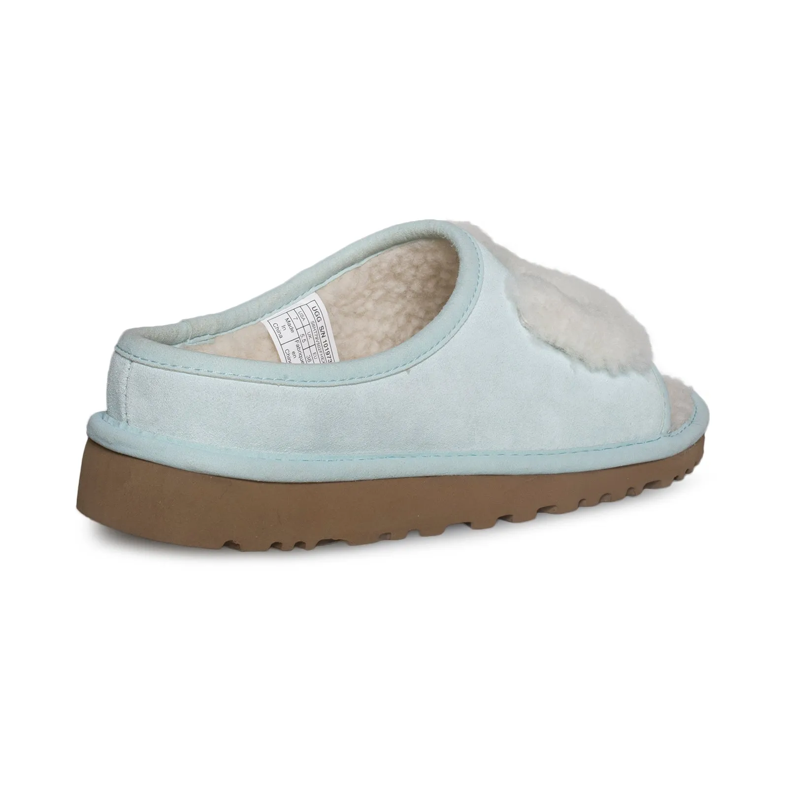 UGG Slide Aqua Natural Slippers - Women's