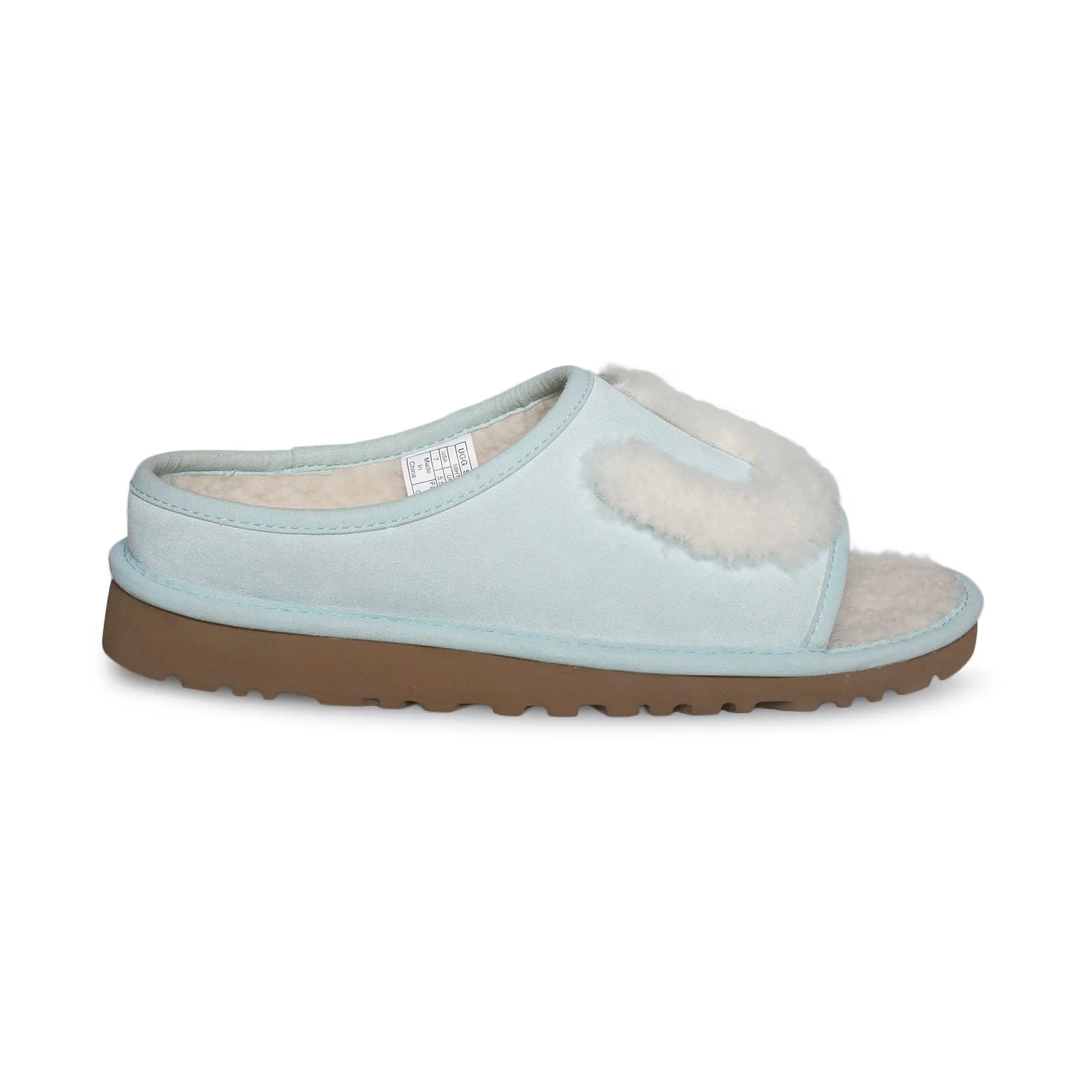 UGG Slide Aqua Natural Slippers - Women's