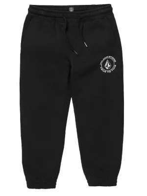 Volcom Kids' Tots Black Friday Fleece Pant Black