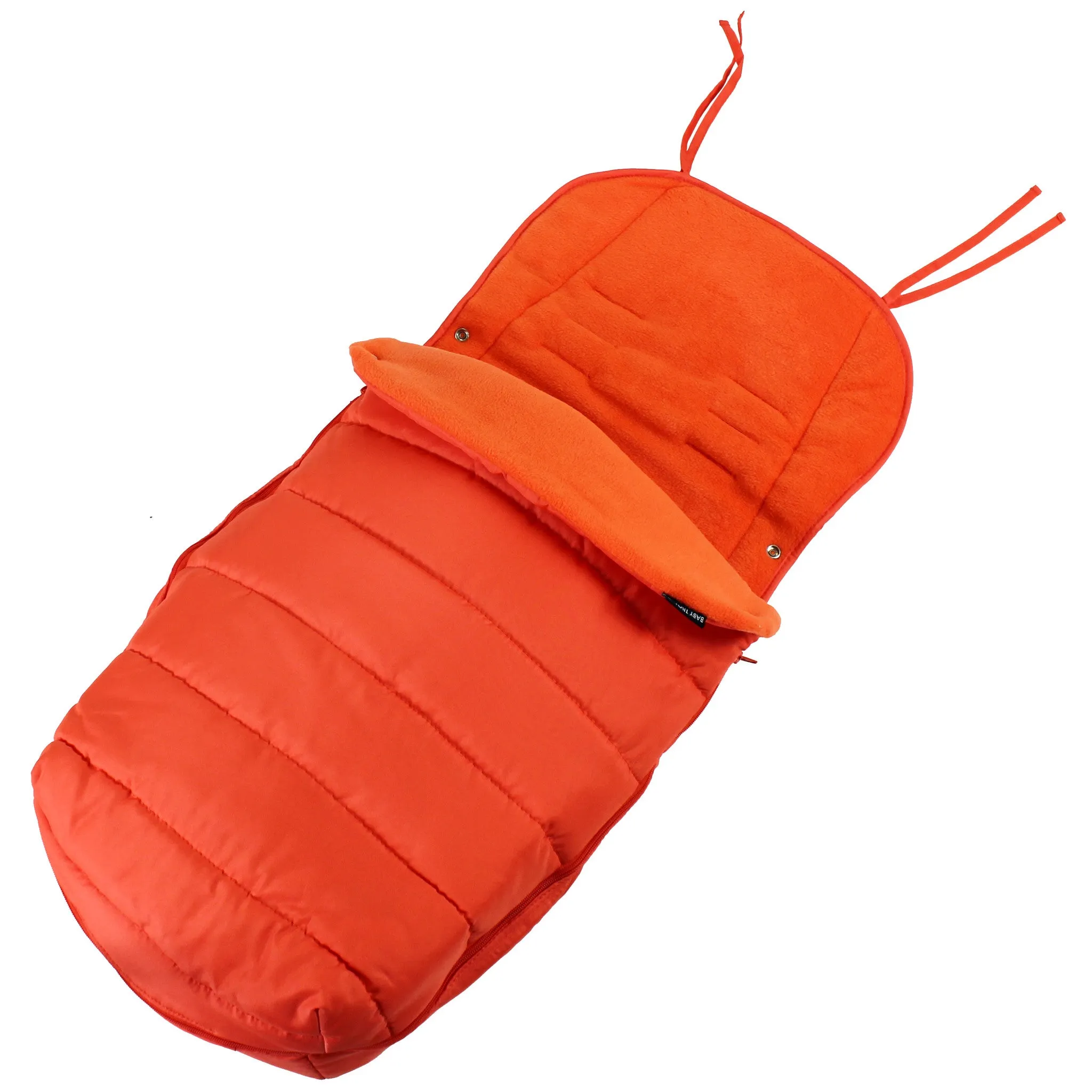 XXL Large Luxury Foot-muff And Liner For Mamas And Papas Armadillo - Orange (Orange)